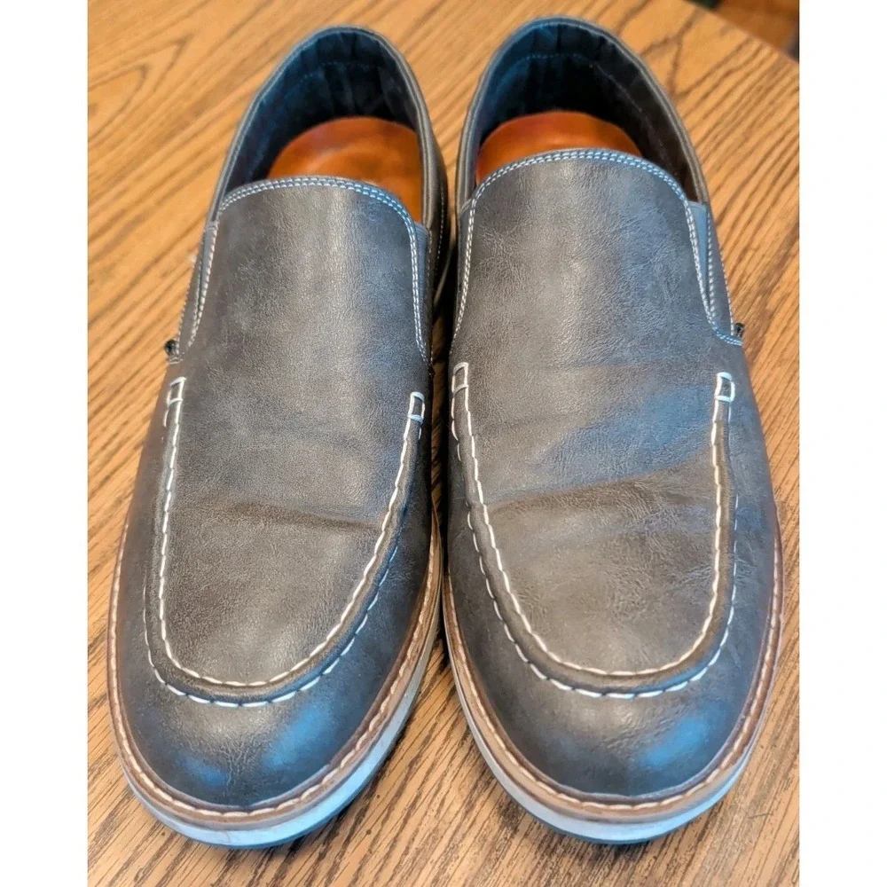Men's Cole Haan Vance Co. Gray Slip On Loafers